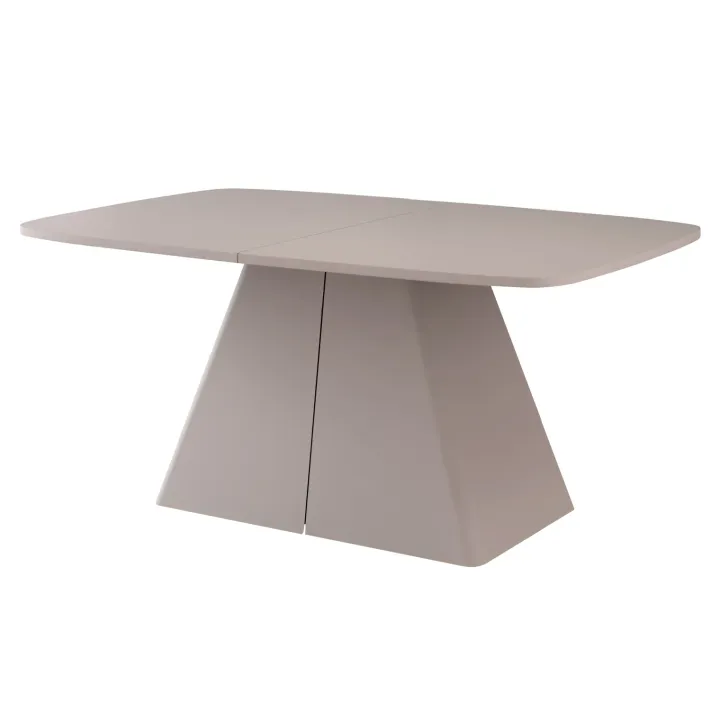 Tavolo da pranzo allungabile 180/256x110cm industrial cashmere metallo cashmere Rail