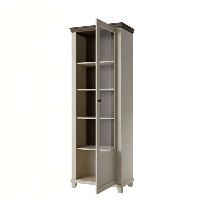 Vetrinetta 71x200h cm 1 anta apertura a sinistra beige Texel