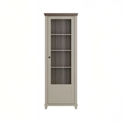 Vetrinetta 71x200h cm 1 anta apertura a sinistra beige Texel