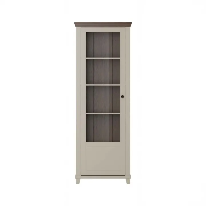Vetrinetta 71x200h cm 1 anta apertura a destra beige Texel