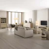 Vetrinetta 113x185h cm 4 ante 1 cassetto rovere Écarté